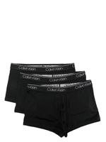 Calvin Klein lot de deux boxers à taille à logo - Noir