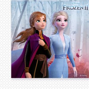 40x Disney Frozen 2 feest servetten 33 x 33 cm kinderverjaardag   -