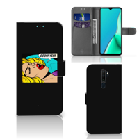 OPPO A9 (2020) | A5 (2020) Wallet Case met Pasjes Popart Oh Yes