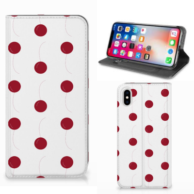 Apple iPhone Xs Max Flip Style Cover Cherries Apple iPhone Xs Max Flip Style Cover Cherries