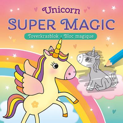 Unicorn Super Magic Toverkrasblok / Unicorn Super Magic Bloc Magique - Paperback (9789044759495)
