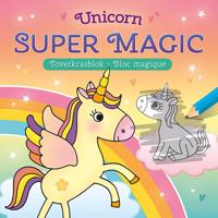 Unicorn Super Magic Toverkrasblok / Unicorn Super Magic Bloc Magique - Paperback (9789044759495)