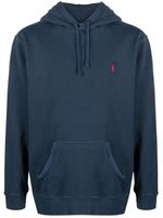 Polo Ralph Lauren hoodie à logo brodé - Bleu - thumbnail