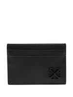 Off-White porte-cartes Jitney en cuir - Noir