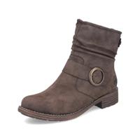 Rieker 79454 Klassieke enkellaarsjes voor dames, losse inlegzool, bruin 25, 36 EU