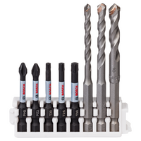 Bosch Accessoires Steen/betonboren | Hex-9 Cer | 5,6,8 mm | Impact Bit 50 mm | 8-delig - 2608577145 - thumbnail