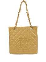 CHANEL Pre-Owned sac cabas Petit Shopping Tote (2005) - Tons neutres