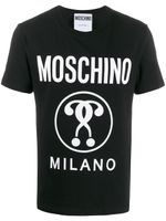 Moschino t-shirt à logo imprimé - Noir