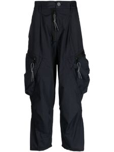 Mostly Heard Rarely Seen pantalon sarouel 3D à coupe ample - Noir