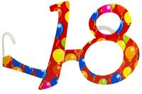 Folat - Rode Bril 18 Jaar Ballonnen