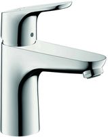 Hansgrohe Focus wastafelkraan zonder waste chroom - thumbnail