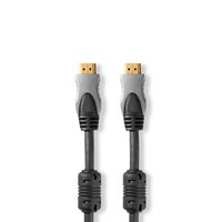 Nedis High Speed ??HDMI-Kabel met Ethernet | 0.80 m | 1 stuks - CVGC34000AT075 CVGC34000AT075 - thumbnail