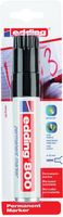 Edding permanent marker 800 zwart, op blister