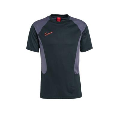 Nike Senior voetbalshirt zwart/donkerpaars/rood