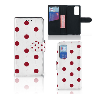 Huawei P40 Book Cover Cherries