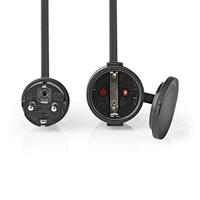 Verlengkabel Male - Female - Type-F (CEE 7/7) - Randaarde stekker - 20.0 m - 3680 W - 250 V AC 50/60 Hz - Soort aarding: Zijcontacten - Hoek van stopcontact: 90 ° - IP44 - H07RN-F 3G 1.5 mm²