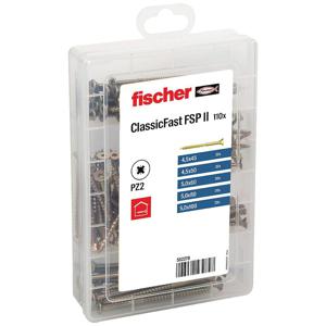 Fischer ClassicFast SK TG PZ 4,5-5,0 562278 Houtschroeven 110 stuk(s)