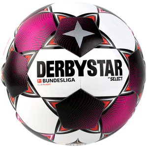 DerbyStar Voetbal Bundesliga Club S-Light Wit grijs pink