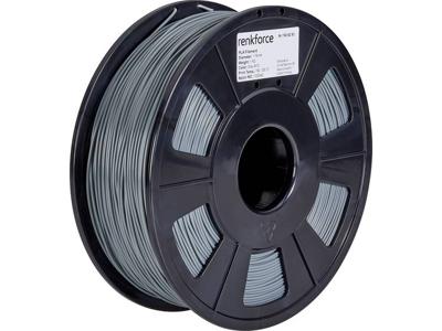 Filament Renkforce PLA kunststof 1.75 mm Grijs 1 kg