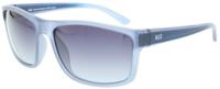 H.I.S zonnebril ​​​​gepolariseerd rechthoekig cat. 3. lichtblauw