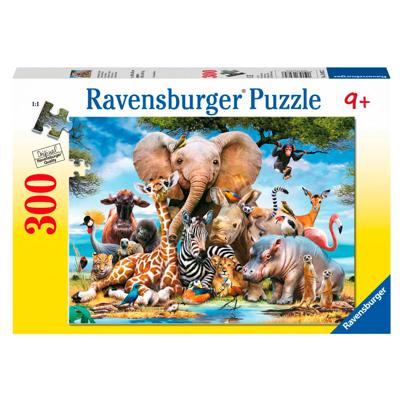 Ravensburger Afrikaanse Vrienden 300st. Ravensburger Afrikaanse Vrienden 300st.