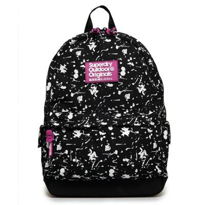 Superdry Montana Print Edition Backpack Colour Change Black