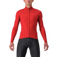 Castelli Pro thermal Mid lange mouw fietsshirt rood heren M - thumbnail