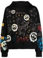BARROW Hoodie met grafische print - Zwart