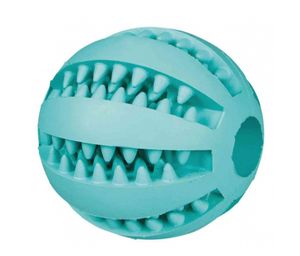 TRIXIE DENTA FUN BAL RUBBER MUNTSMAAK 6CM 3ST