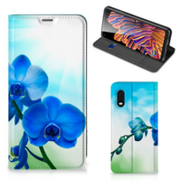 Samsung Xcover Pro Smart Cover Orchidee Blauw - Cadeau voor je Moeder - thumbnail