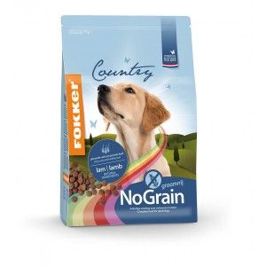 Fokker Country No Grain hondenvoer 2 x 2,5 kg