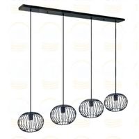 Hanglamp Wire zwart balk