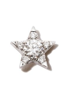 MARIA TASH puce d'oreille Star en or blanc 18ct