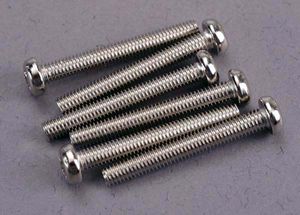 Screws, 3x23mm roundhead machine (6)