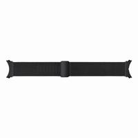 Samsung Milanese band small smartwatch van roestvrij staal voor Galaxy Watch4 40 mm, Watch5 40 mm, Watch6 40 mm, zwart
