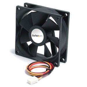 StarTech.com High Air Flow 9.25 cm Dual Ball Bearing Case Fan with TX3 Connector Computer behuizing Zwart