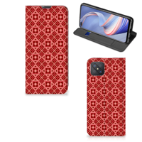 OPPO Reno4 Z 5G Hoesje met Magneet Batik Rood