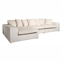 Richmond Loungebank Alcazar Links/Rechts, Chenille - Wit