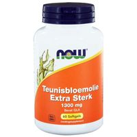 NOW Teunisbloemolie extra sterk 1300 mg (60 softgels)