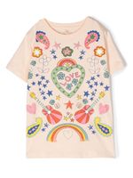 Stella McCartney Kids t-shirt à imprimé graphique - Tons neutres - thumbnail