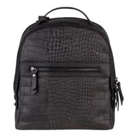 Burkely Croco Cody Rugzak Zwart