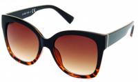 Kost zonnebril 21 003 dames wayfarer gradiënt zwart/bruin