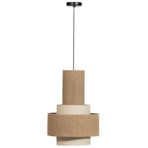 WOOOD Pelle Hanglamp - Touw - Naturel - 56x38x38