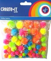 Haza Original knutselset Create it - Glitter Neon mix 75 stuks