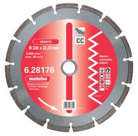 Metabo Accessoires Diamantschijf Ø 150x22,23 mm CC - 628174000 - thumbnail