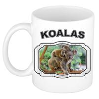 Dieren liefhebber koala mok 300 ml - koalaberen beker - feest mokken