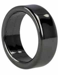 Hematiet Magnetiet Mix Ring Maat 18