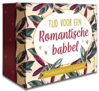 Tijd voor een romantische babbel Praatkaarten voor koppels - Znu - Pakket (9789044762280)