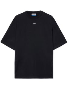 Off-White t-shirt en coton à logo imprimé - Noir