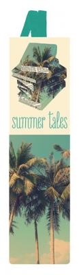 Moses boekenlegger met elastiek Summer Tales groen/wit